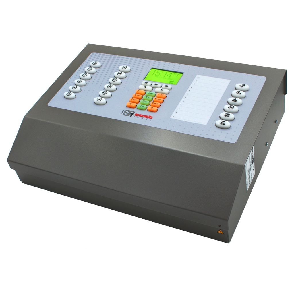 Orologio pilota Punto SP1 venti con case in metallo da 20 a 44 canali programmabili e slot dedicato alla tastiera Midi