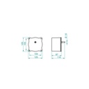 Ricevitore avanzamento lancette senza minuteria per quadrante fino a 150cm