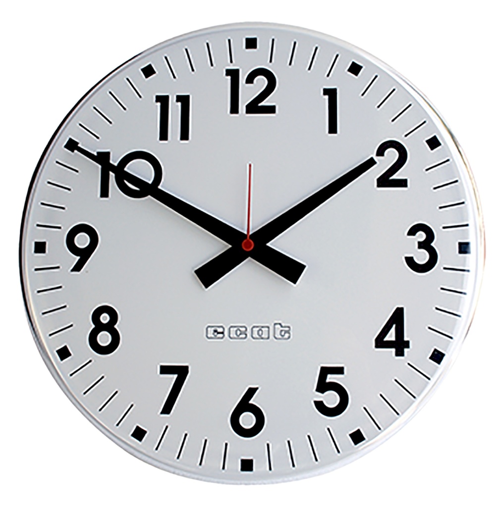 40 cm Indoor Analog Clock with Quartz Movement