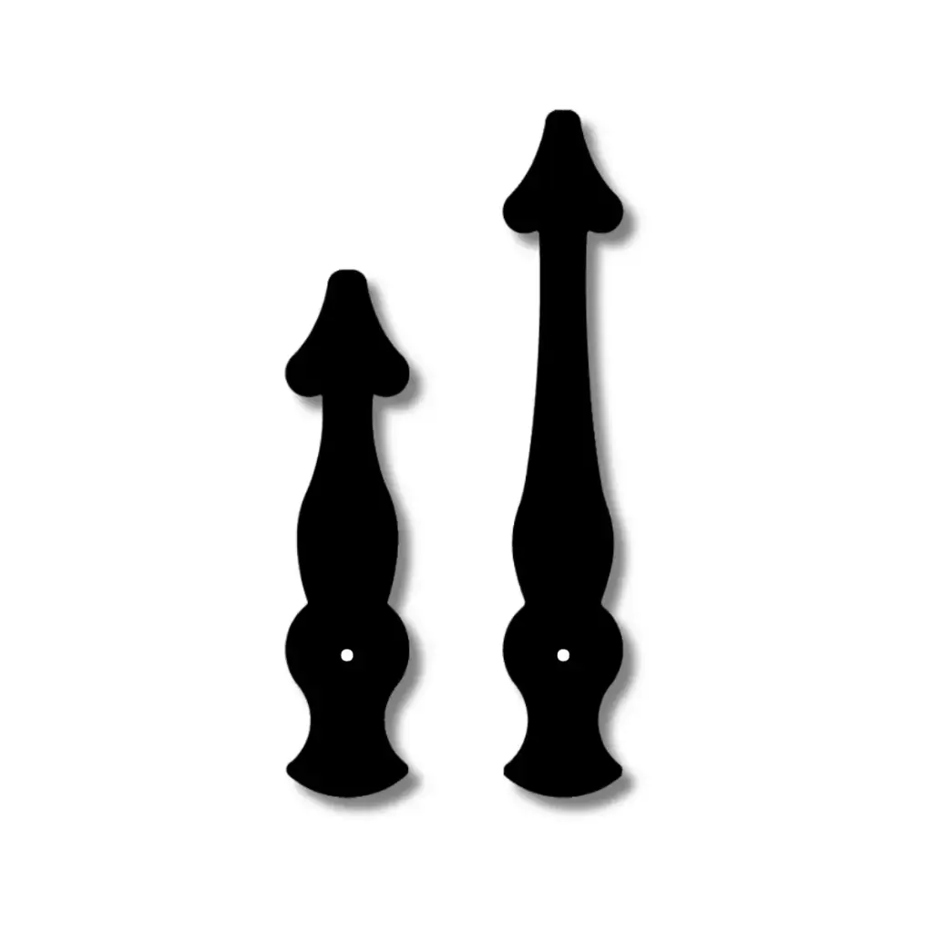 Modello 40 – Lancette Forma a Cuore per Quadranti fino a 2,5 m