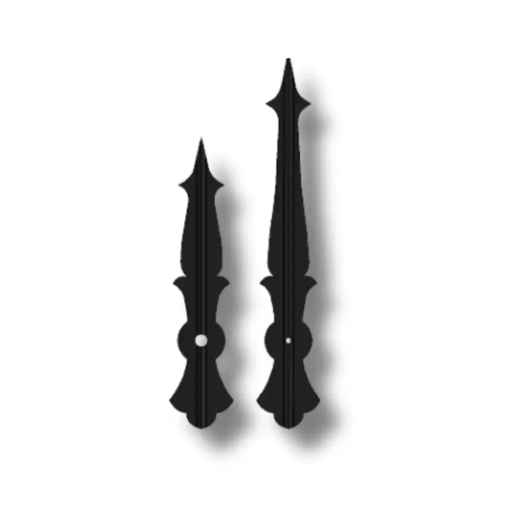 Model 45 – Stylized Cathedral Clock Hands for Dials up to 2.5 m