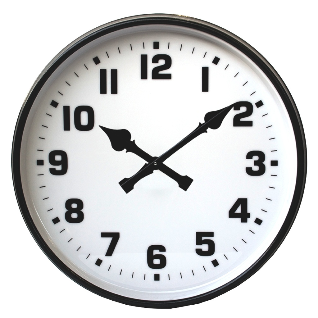 Orologio Analogico da Esterno Biffaciale
