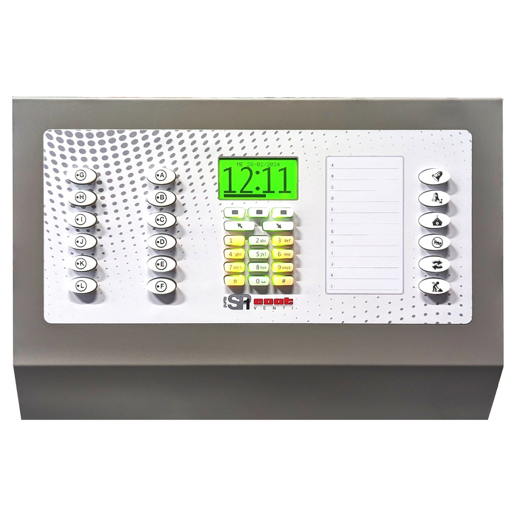 Master Clock SP1.VENTI – 20 Programmable Outputs and Expansion Slot