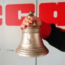 Piccola campana in bronzo 165 cm Diametro - 2,9 kg 