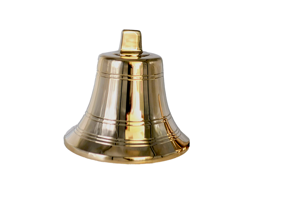 Piccola campana commemorativa in bronzo -16,5 cm personalizzata