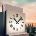 Skeleton Custom Clock Dial