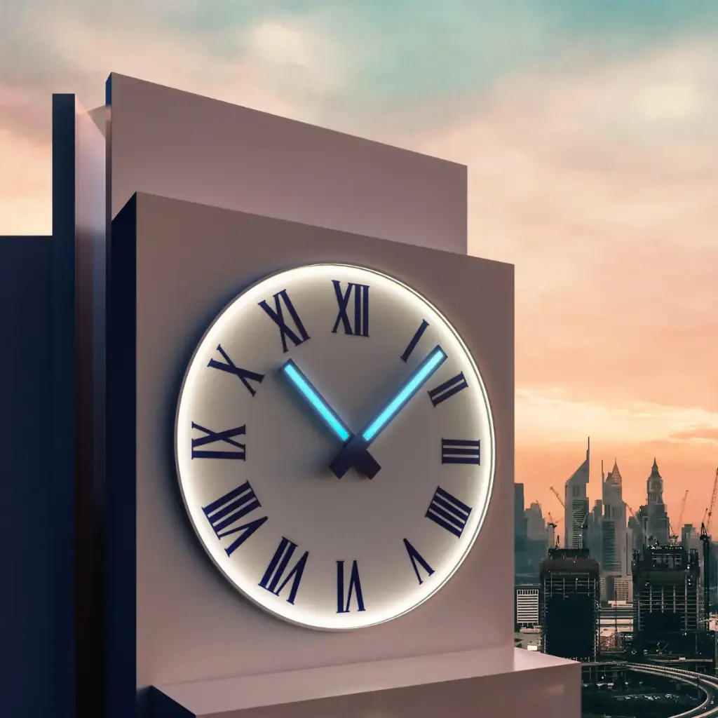 Custom Clock Dial with Illumination