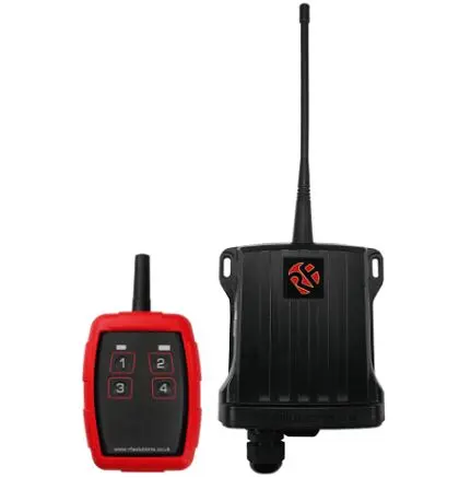 Sistema di Controllo Remoto 433 MHz – 4 Canali RX-TX