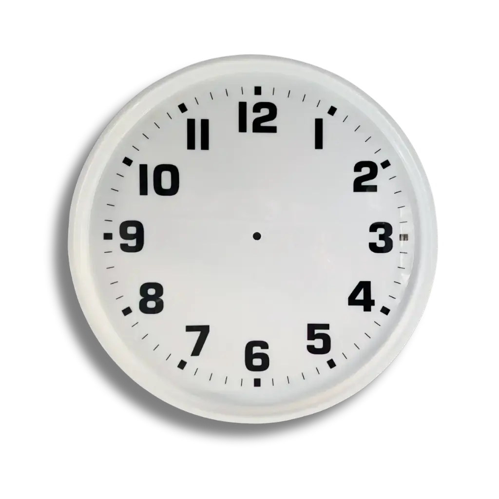 PLAN DIAL ARABIC NUMBERS TAMBOUR D. 55