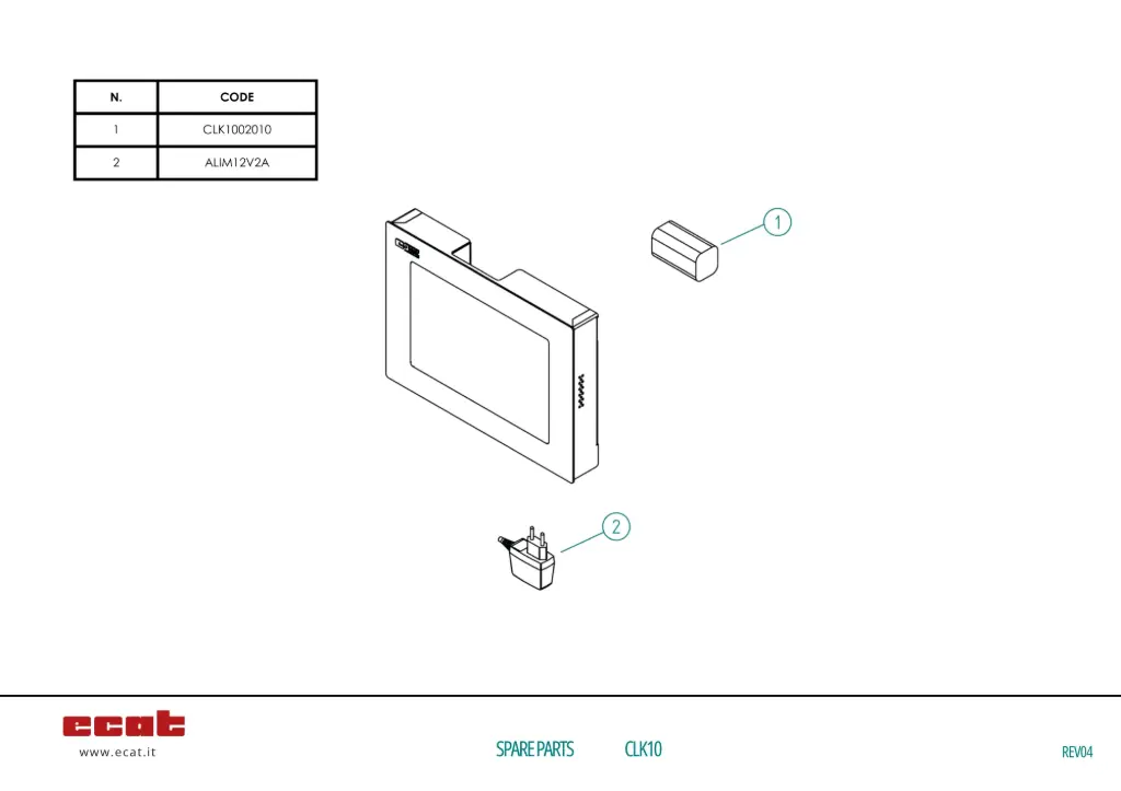 WIRED BATTERY PACK FOR CLK10