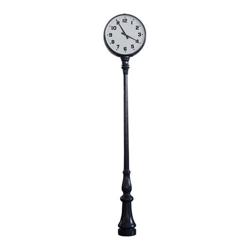 Antique-Style Street Installation Pole for Clocks