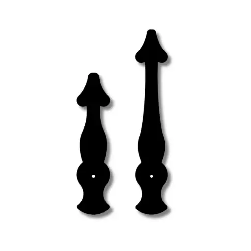 Model 40 – Heart-Shaped Clock Hands for Dials up to 2.5 m