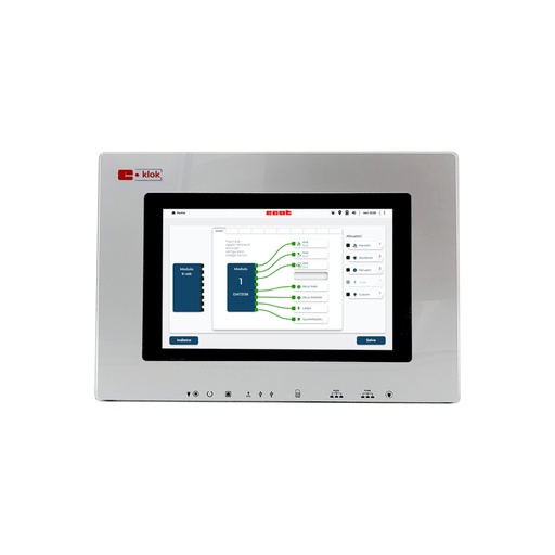 [CLK1004001] Master Clock E.KLOK with 10" Touchscreen