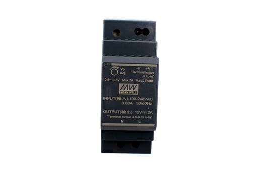 [ALIM24V1.5A] Alimentatore 24V/36W barra DIN per moduli EBX